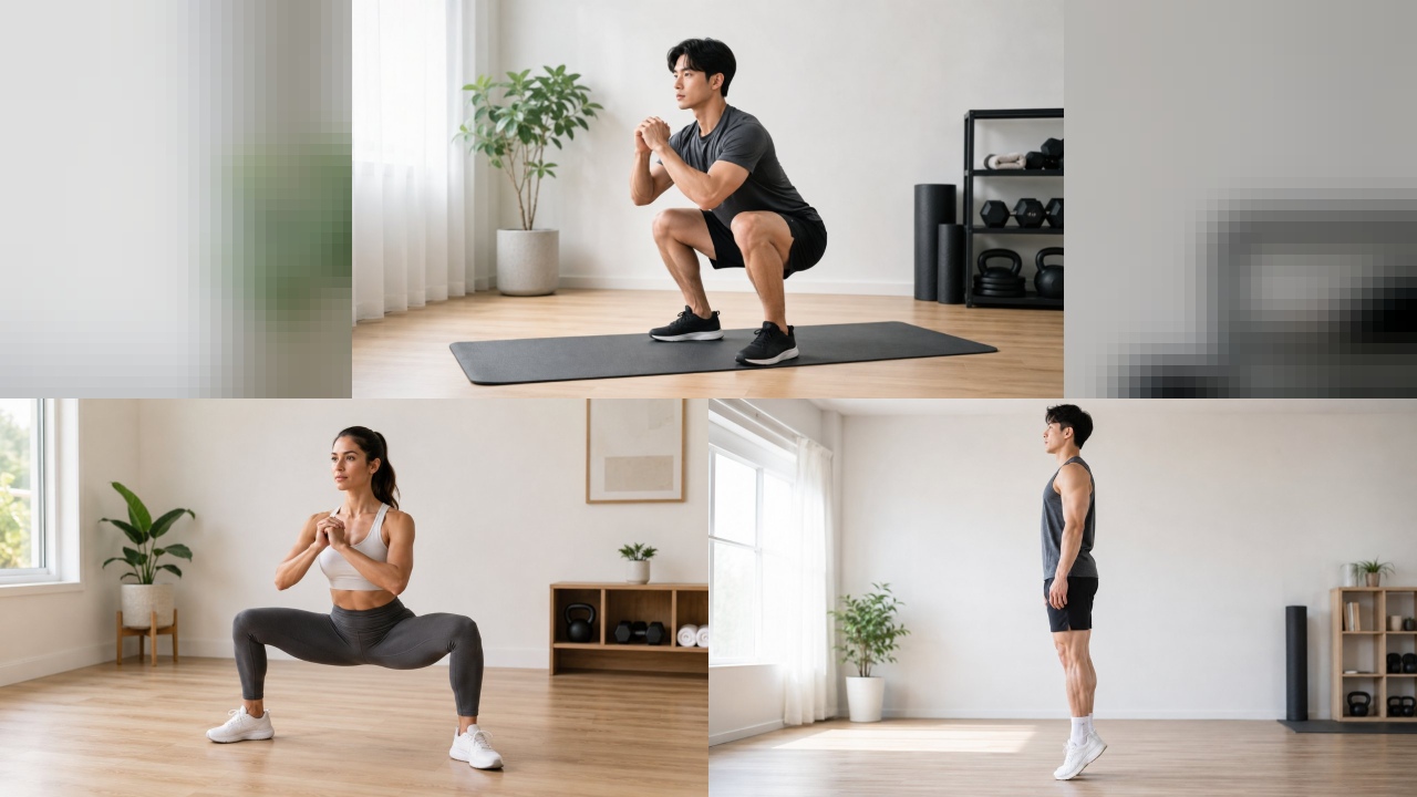 11분 스쿼트 기초